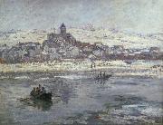 Claude Monet Vetheuil in winter Spain oil painting artist